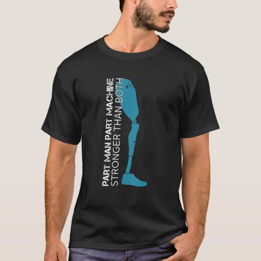 パーツの手動両方の切断よりも強いパーツ機械 Tシャツ (正面)