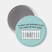 パーツパターデールテリアパートフェンスジャンパー マグネット (正面/裏面)