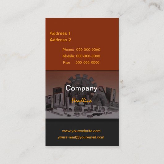 パーツ名刺 名刺 (正面)