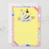 パーティしよう 招待状 (正面)