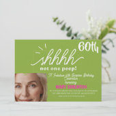 パーティしよう！素敵な60歳サプライズパーティ 招待状 (スタンド正面)