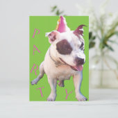 パーティの招待状が名前を追加 招待状 (スタンド正面)