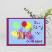 パーティの招待状だ 招待状 (スタンド正面)