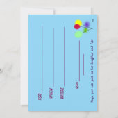 パーティの招待状だ 招待状 (裏面)