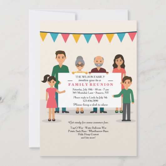 パーティの招待状のための私達を結合して下さい 招待状 (正面)