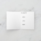 パーティの招待状の楽しい時間 招待状 (内部)