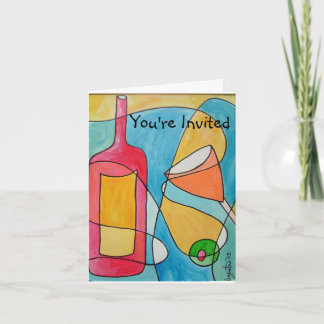 パーティの招待状の楽しい時間 招待状