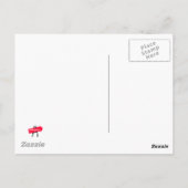 パーティの招待状はがき ポストカード (裏面)