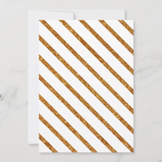 パーティの招待状を作るかわいいジュエリー 招待状 (裏面)