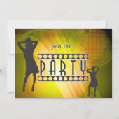 パーティの招待状を結合して下さい 招待状 (正面)