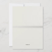 パーティの招待状を飾るハッピーイースターの卵 招待状 (裏面)