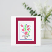 パーティの招待状カスタマイズ 招待状 (スタンド正面)