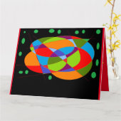 パーティの招待状カードおもしろいメッセージの混色 カード (黄色い花)