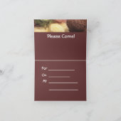 パーティの招待状カード 招待状 (内部)