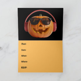 パーティの招待状ハロウィーン カード