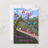 パーティの招待状フェアリー（フェアリー）の集まり 招待状 (正面)