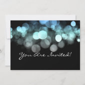 パーティの招待状ブエレガントルーの光 招待状 (裏面)