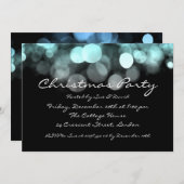 パーティの招待状ブエレガントルーの光 招待状 (正面/裏面)
