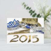 パーティの招待状大晦日の2015年の 招待状 (スタンド正面)