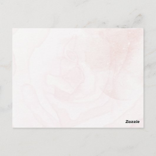 パーティの招待状金ゴールドマジカルディッシュ ポストカード (裏面)