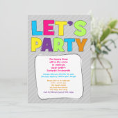 パーティの招待状10代の-パーティー! 招待状 (スタンド正面)
