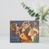 パーティの招待状 インビテーションポストカード (スタンド正面)