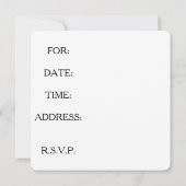 パーティの招待状,ウォッカはセラピーより安い 招待状 (裏面)