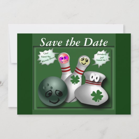 パーティの招待状 セーブザデート (正面)