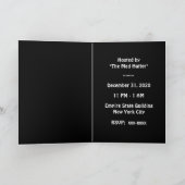 パーティの招待状: "チェシャー猫" 招待状 (内部)