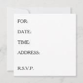 パーティの招待状、テキーラはセラピーより安い 招待状 (裏面)