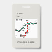 パーティの招待状 バッジ (裏面)