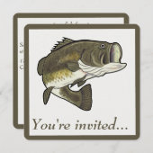 パーティの招待状:ラージマス·バス 招待状 (正面/裏面)