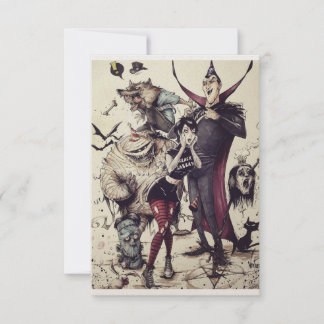 パーティの招待状 出欠カード