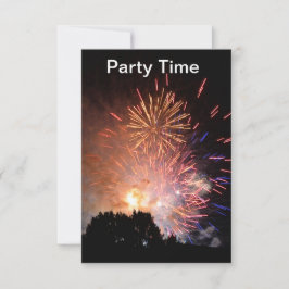 パーティの招待状 出欠カード