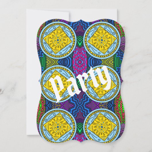 パーティの招待状 招待状 (正面)