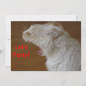 パーティの招待状 招待状 (正面)