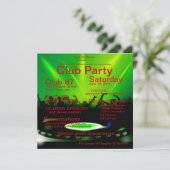 パーティの招待状 招待状 (スタンド正面)