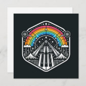 パーティの招待状 招待状 (正面/裏面)