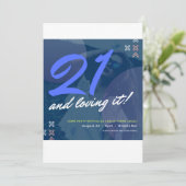 パーティの招待状 招待状 (スタンド正面)