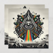 パーティの招待状 招待状 (正面/裏面)