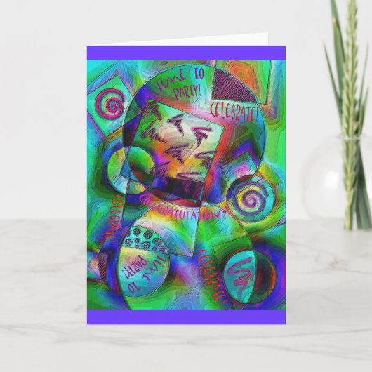 パーティの招待状 招待状 (正面)