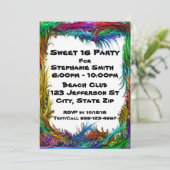 パーティの招待状 招待状 (スタンド正面)