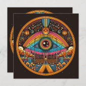 パーティの招待状 招待状 (正面/裏面)