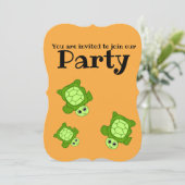 パーティの招待状 招待状 (スタンド正面)