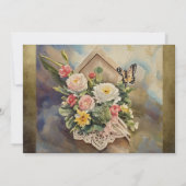 パーティの招待状 案内状 (裏面)