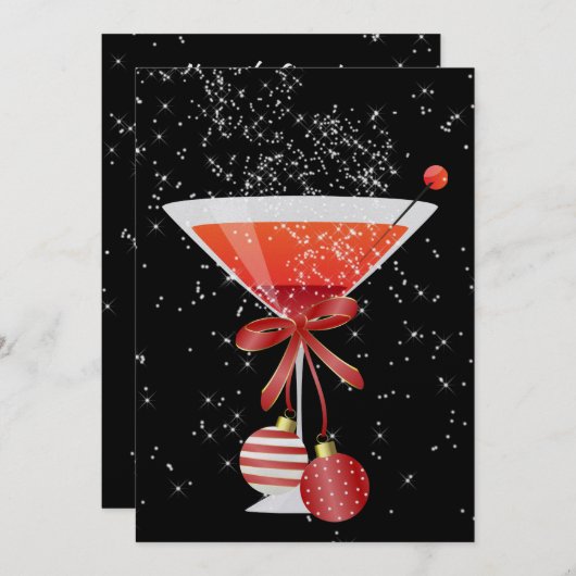 パーティの招待状(SRF) 招待状 (正面/裏面)