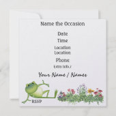 パーティの招待状- SRF 招待状 (裏面)