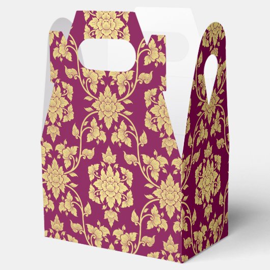 パーティエレガントー特典ギフトボックスのカスタマイズ可能な色 フェイバーボックス (オープン)