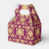 パーティエレガントー特典ギフトボックスのカスタマイズ可能な色 フェイバーボックス (正面サイド)