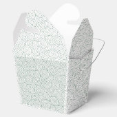 パーティカスタムーの好意ボックス | ギフトスタイリッシュ フェイバーボックス (オープン)